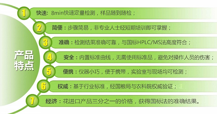   七、上海飛測生物嘔吐毒素?zé)晒舛靠焖贆z測系統(tǒng)優(yōu)點(diǎn)